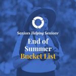 End of Summer Bucket List - Lady birdwatching in background